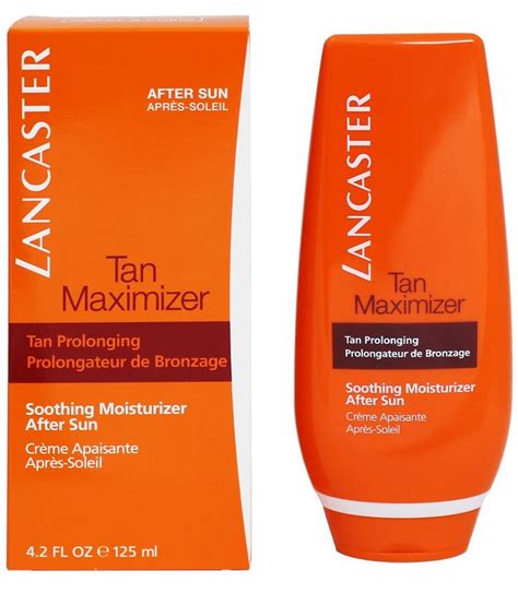 lancaster tan maximizer soothing moisturizer